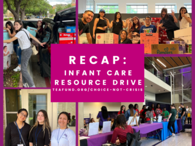 Recap: Infant Care Resource Drive 