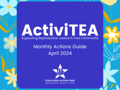 April ’24 ActiviTEA : Sexual Assault Awareness Month